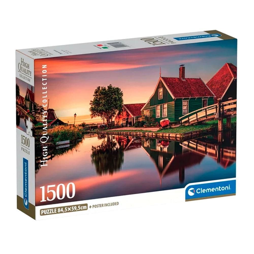 Puzzle 1500 Peças Zannse Schans - Clementoni 31734