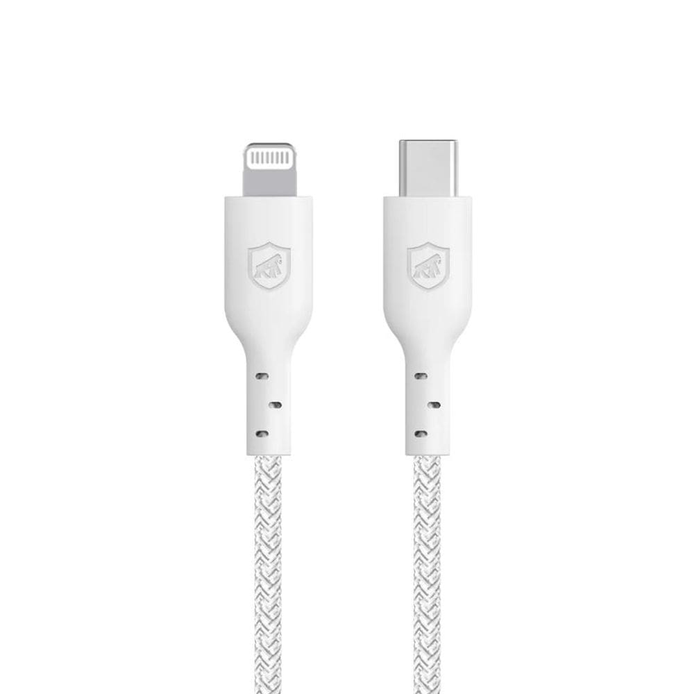 Cabo Ultra Safe - Branco - Lightning / Tipo C - 1,5M - Gshield