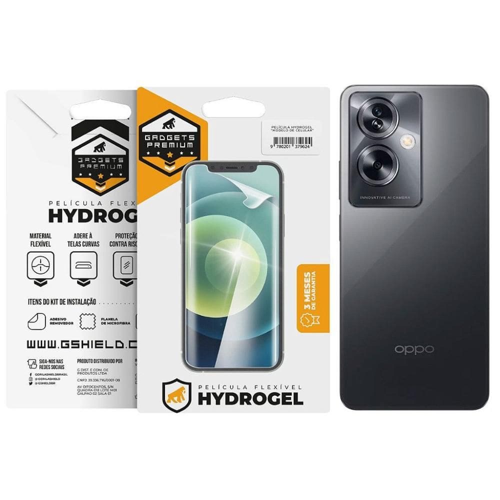 Película para Oppo A79 5G - Traseira Hydrogel HD - Gshield