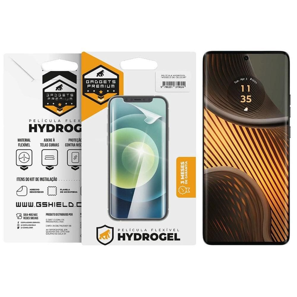 Película para Motorola Moto Edge 50 Ultra 5G - Hydrogel Gamer Fosca - Gshield