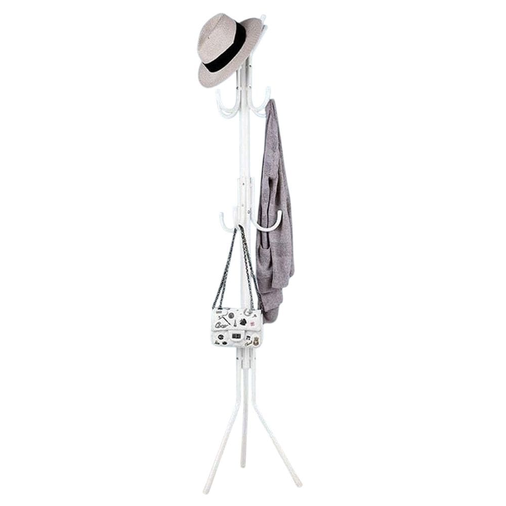 Mancebo Cabideiro Arara Roupa Bolsa 9 Ganchos Chapeu Casaco Toalha Blusa Quarto Closet Casa Sala Multiuso Organizaçao