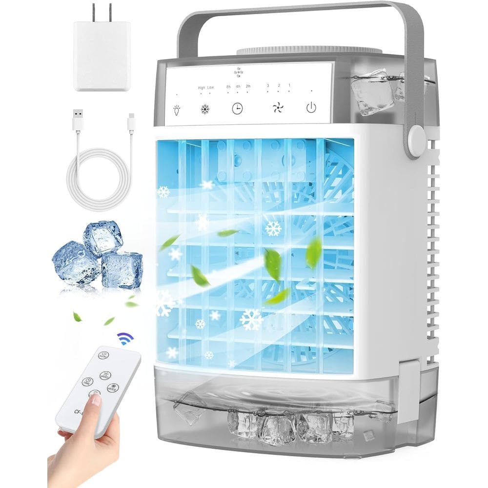 Condicionador de ar portátil YISKDE Personal Evaporative Cooler