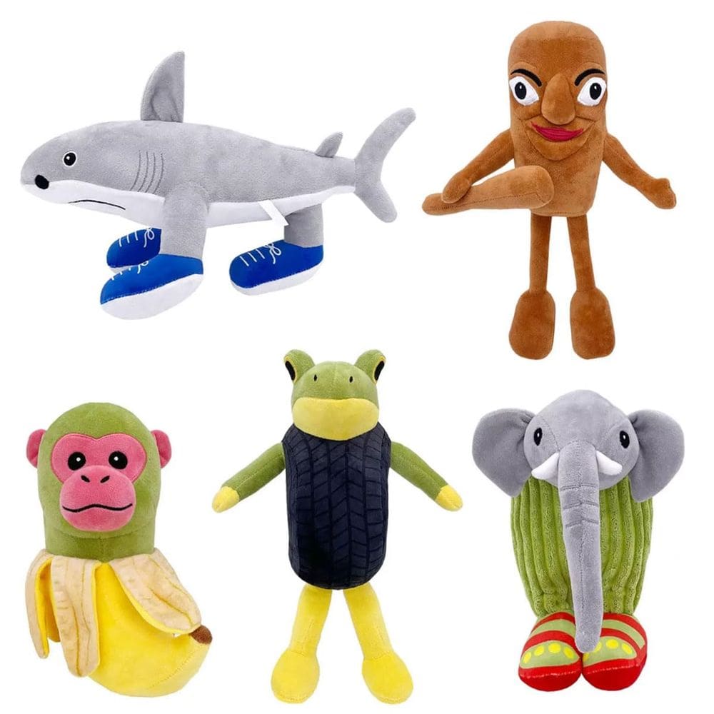 Brinquedo de almofada de pelúcia Evolution com animais de pelúcia AYGITAL Tung Tung Sahur