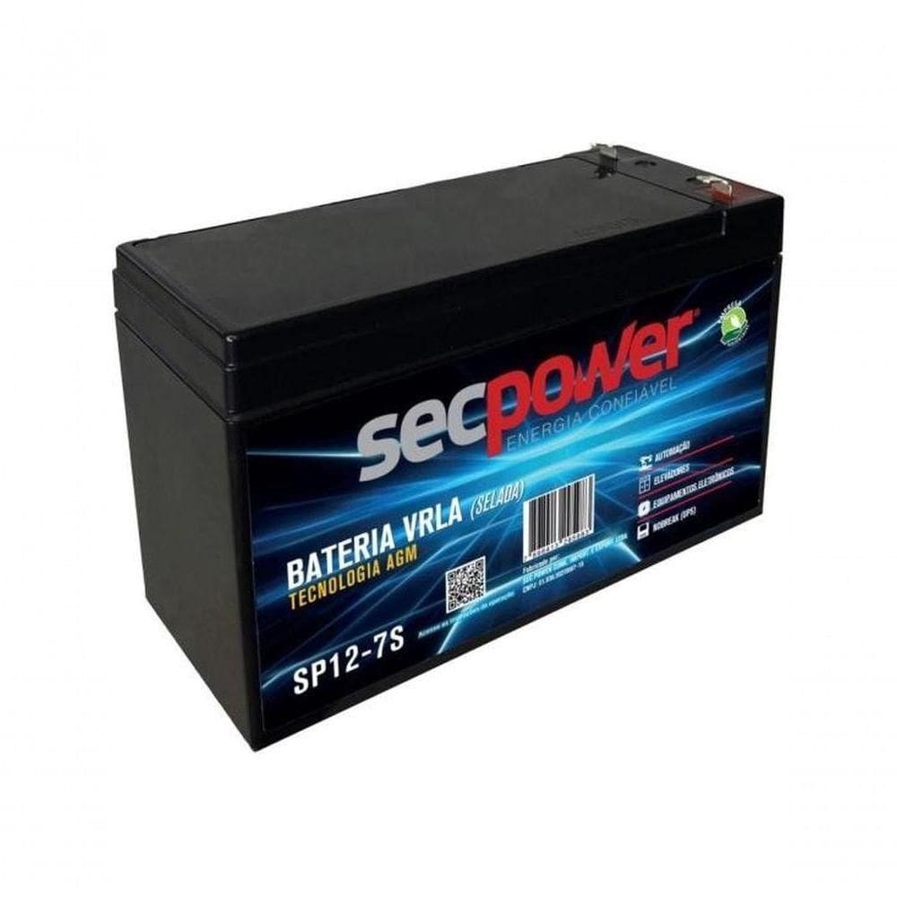 Bateria Selada 12v 7ah Sp12-7s Secpower