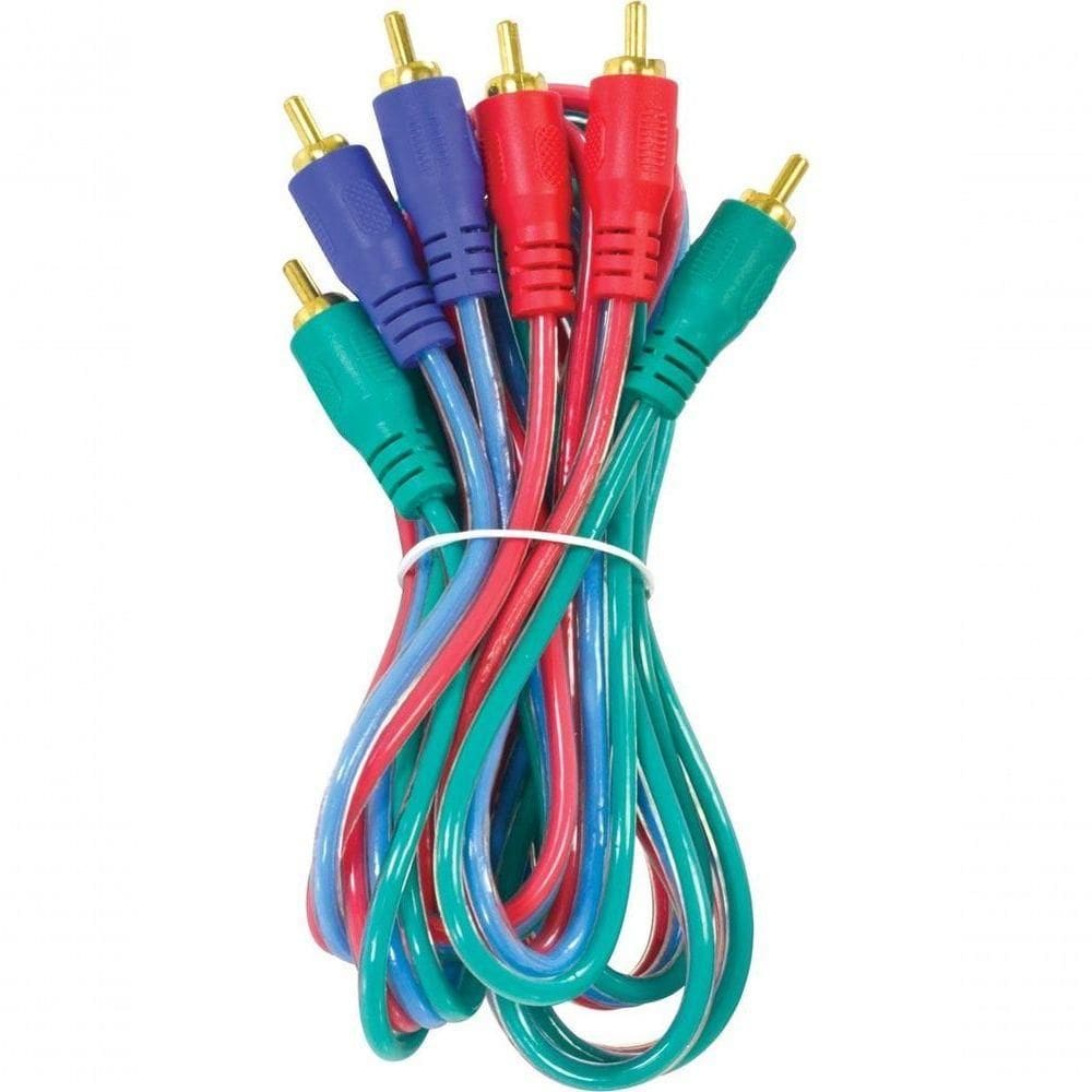 Cabo De Video Componente (rgb) - Ypbpr - 2 Metros