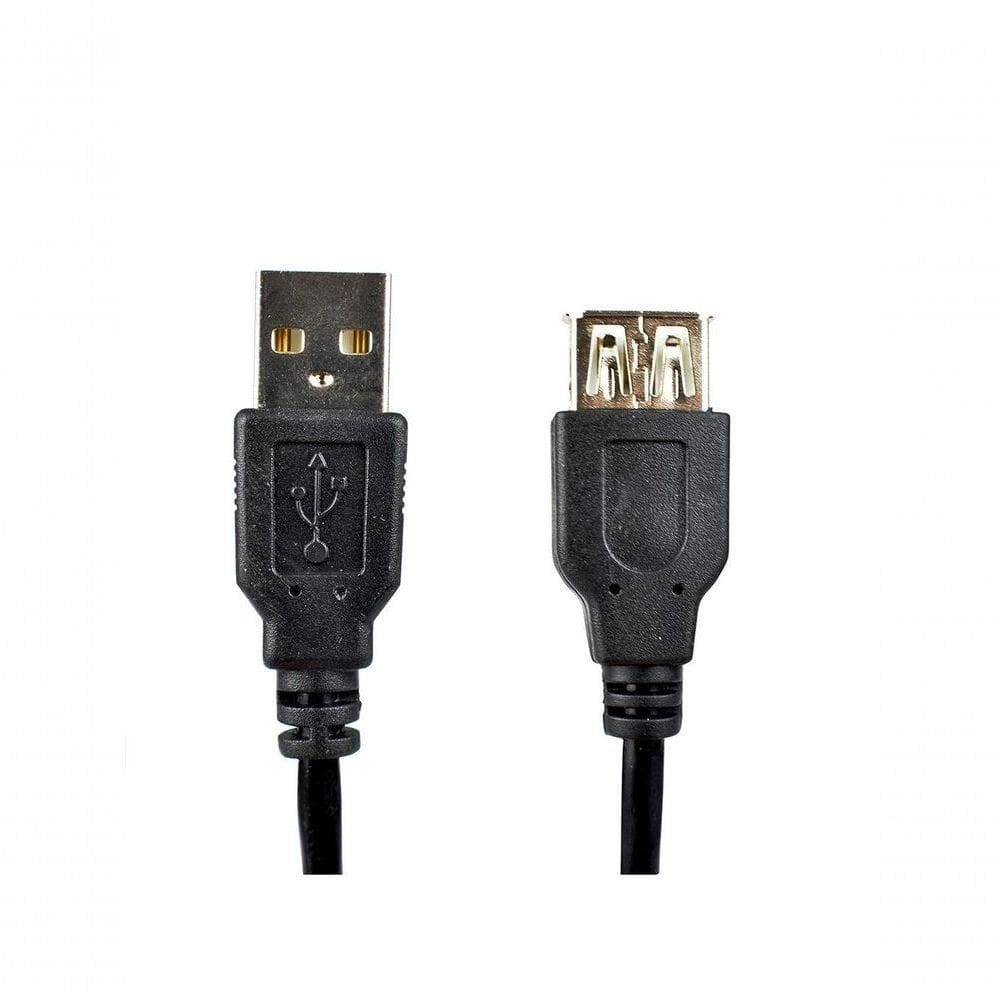 Cabo Extensor Usb 2.0 Evus C-007 A Macho X A Femea 3.0m