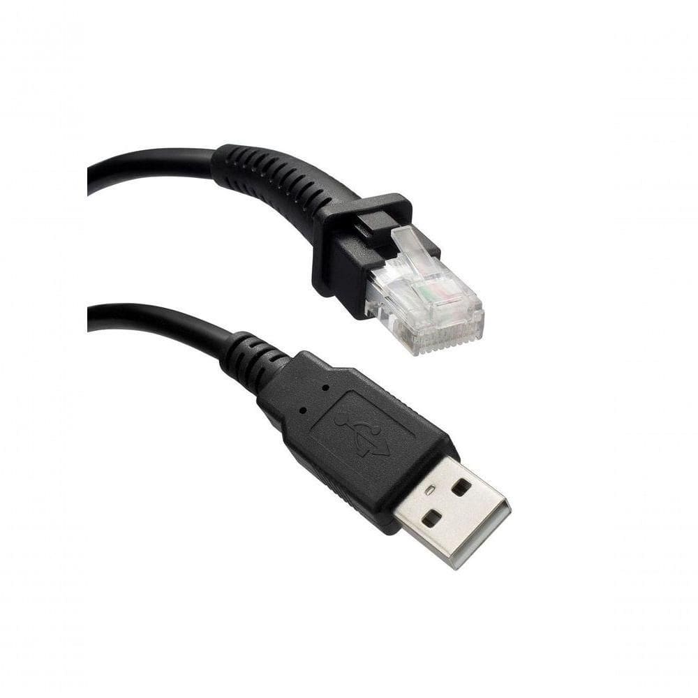 Cabo De Dados Pluscable Lb-50-100bk Para Leitor De Codigo De