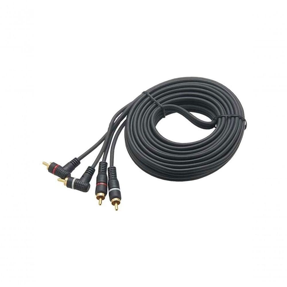 Cabo De Audio 2rca + 2rca 1,50 Metros Gold 90+180