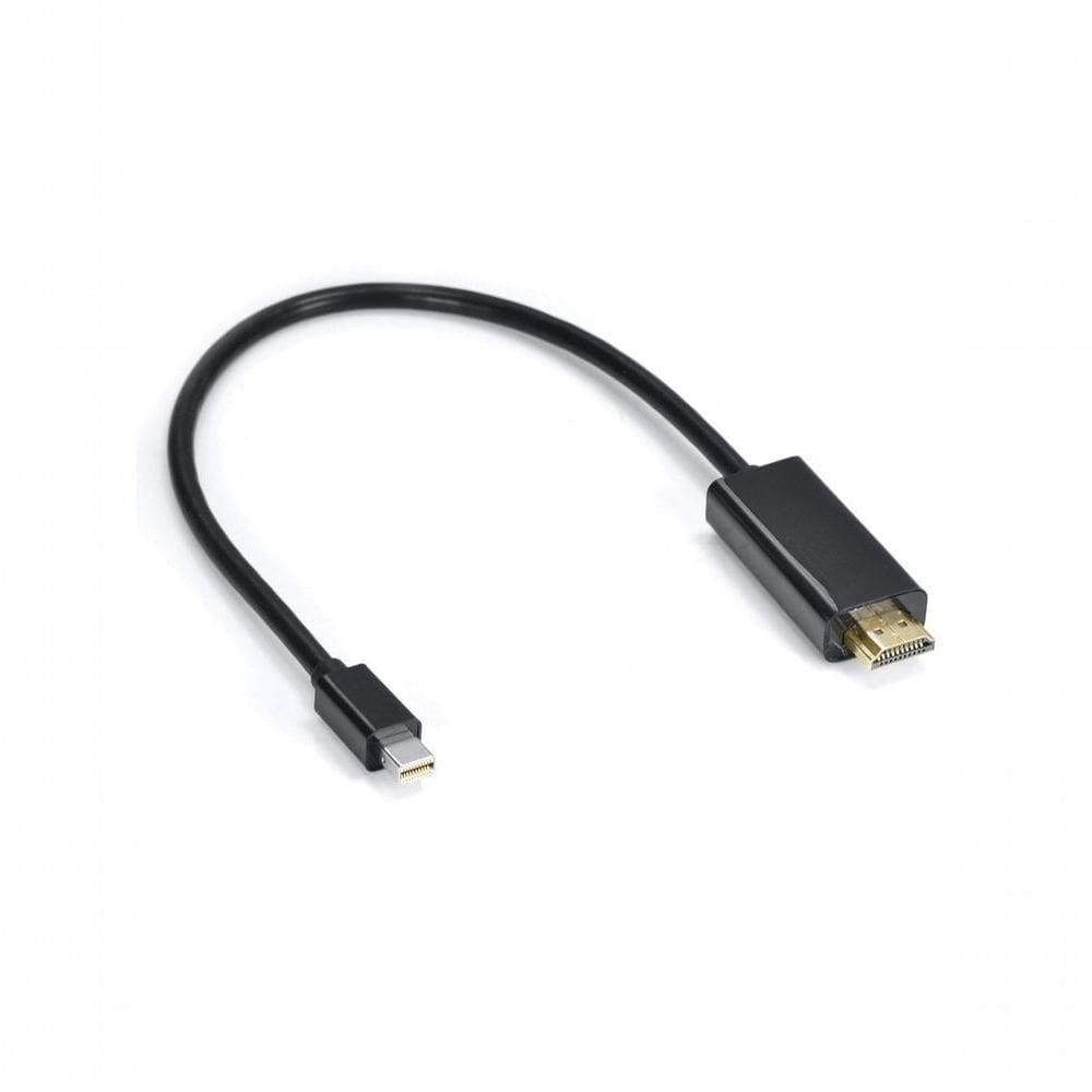 Cabo Adaptador-conversor Mini Displayport Macho Para Hdmi Macho 30 Cm