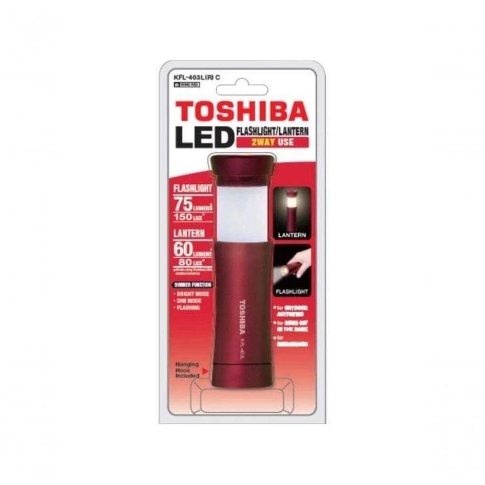Lanterna Toshiba 2way Kfl-403l Vermelha