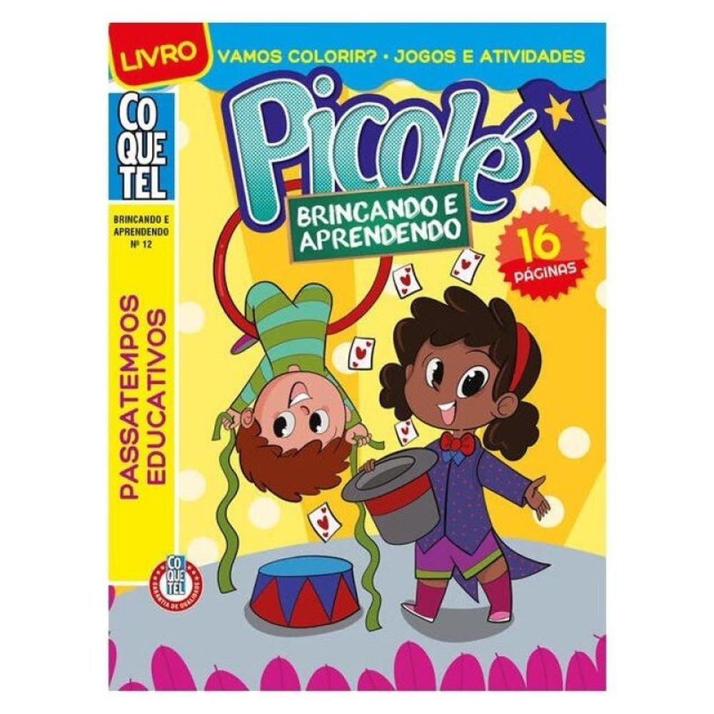 Livro Coquetel Brincando Aprendendo 12