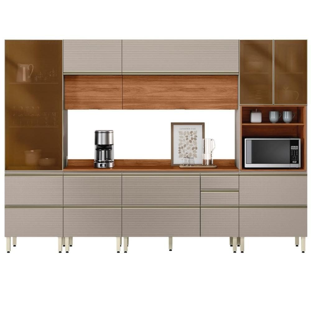 Cozinha Modulada Proença 6 Peças com Paneleiro 1 Forno - Demartêz