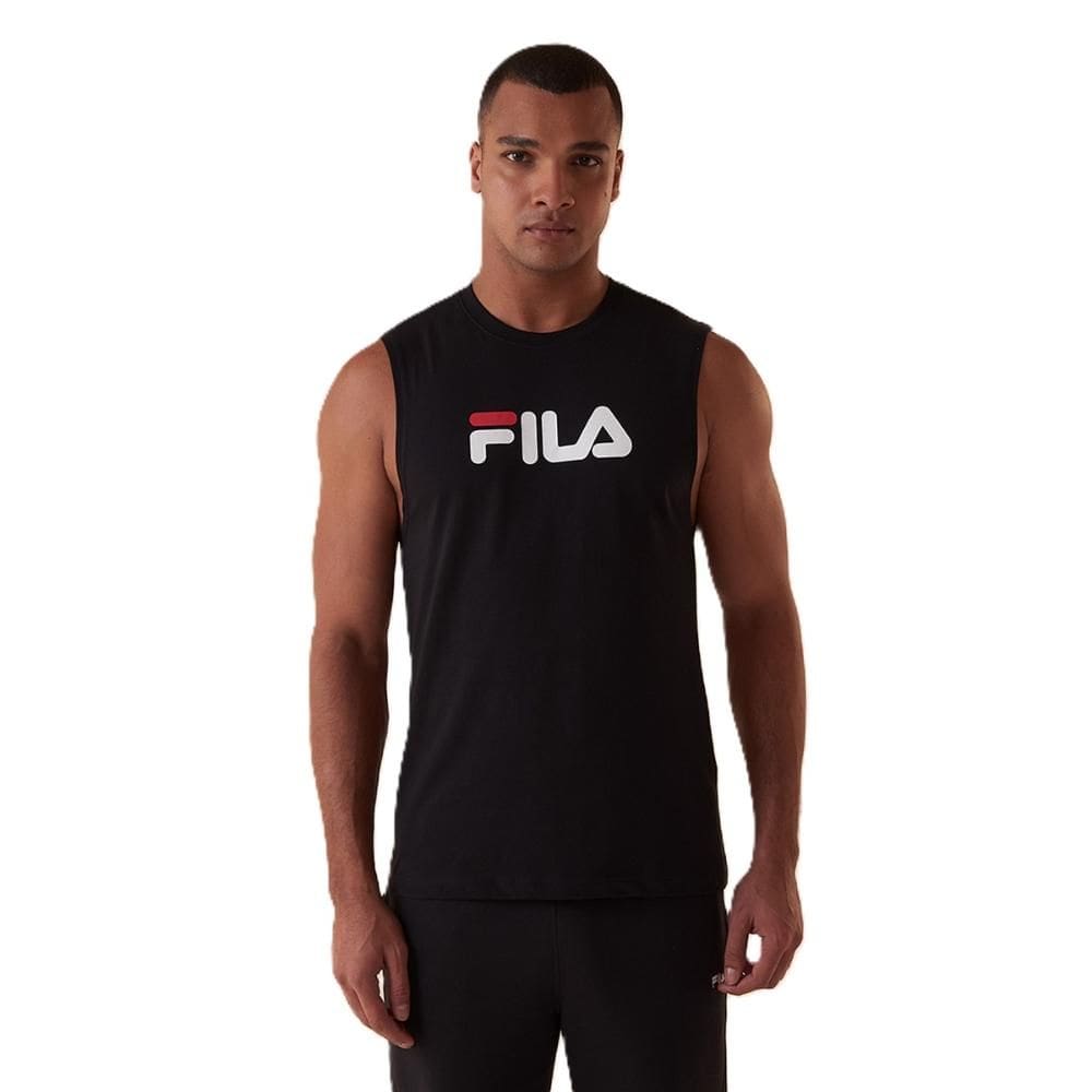 Regata Masculina Fila Malha Letter 1292617