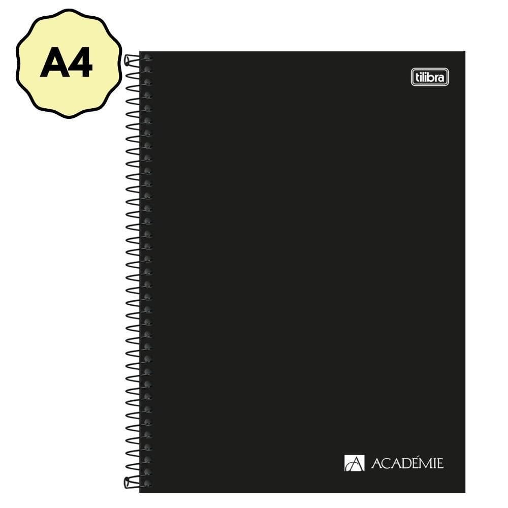 Caderno A4 Sketchbook Tilibra Espiral Academie 90Grs 80Fls
