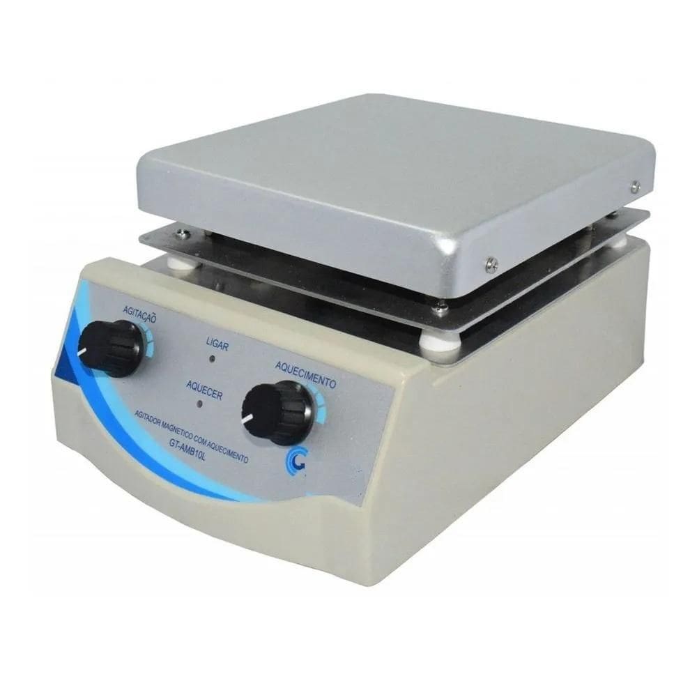 Agitador Magnetico - Com Aquecimento 0-2000Rpm 10L - 220V