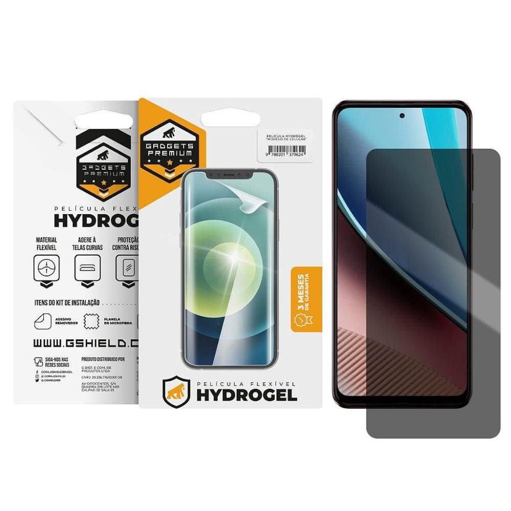 Película Moto G Stylus (2023) -Privacidade Hydrogel- Gshield