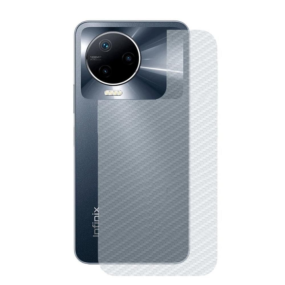 Película Infinix Note 12 Pro-Traseira Fibra Carbono- Gshield