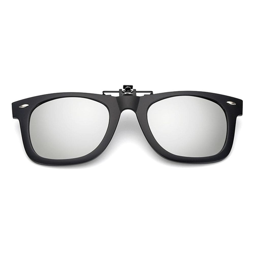 Lente Clip On De Plástico Resistente Unissex Proteção Uv400