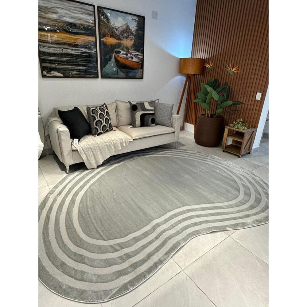 Tapete Dali 11 Prata 1,50X2,00