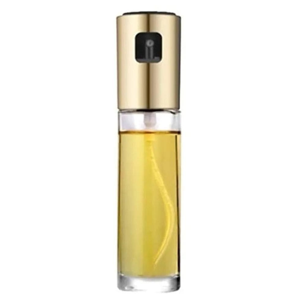 Porta Azeite Vinagre Spray Vidro Galheteiro Dosador Aço Inox Chef 100ml