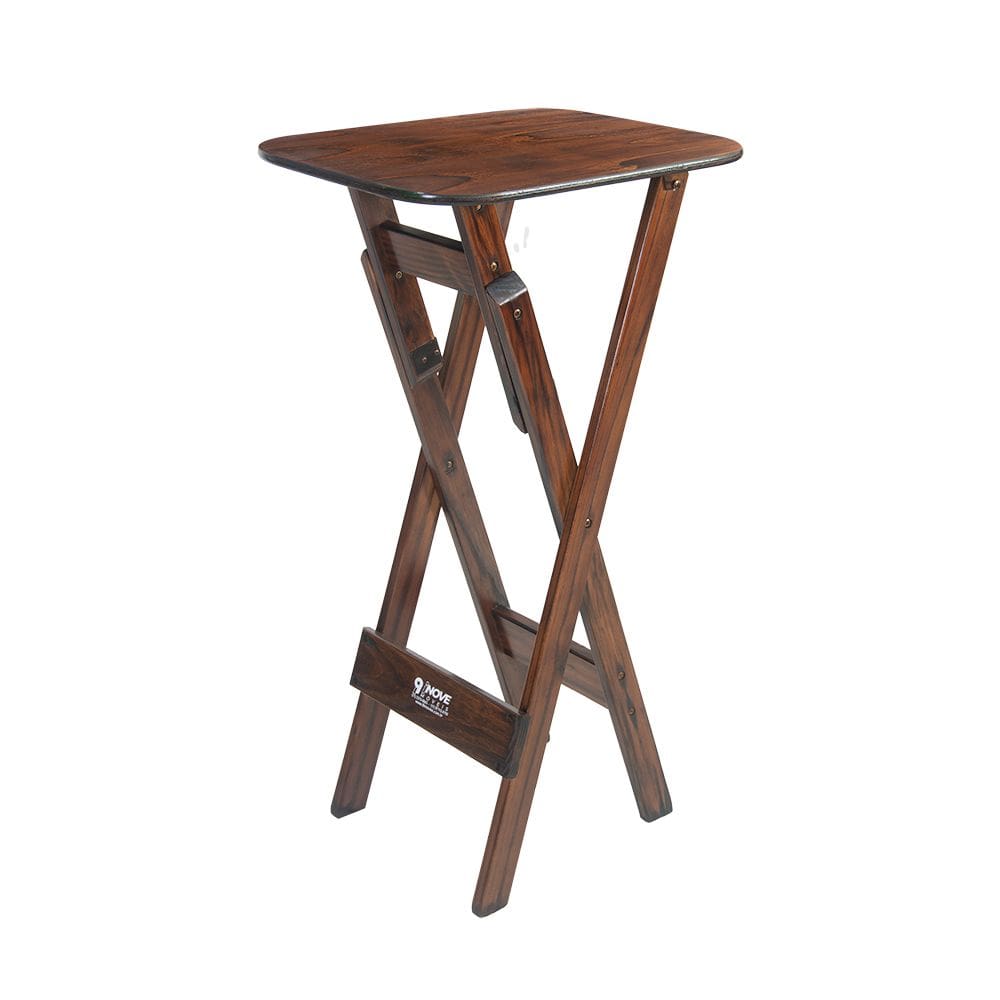 Bistrô 54x44cm Dobrável Madeira Bares Restaurantes Lanchonete Imbuia / Liso