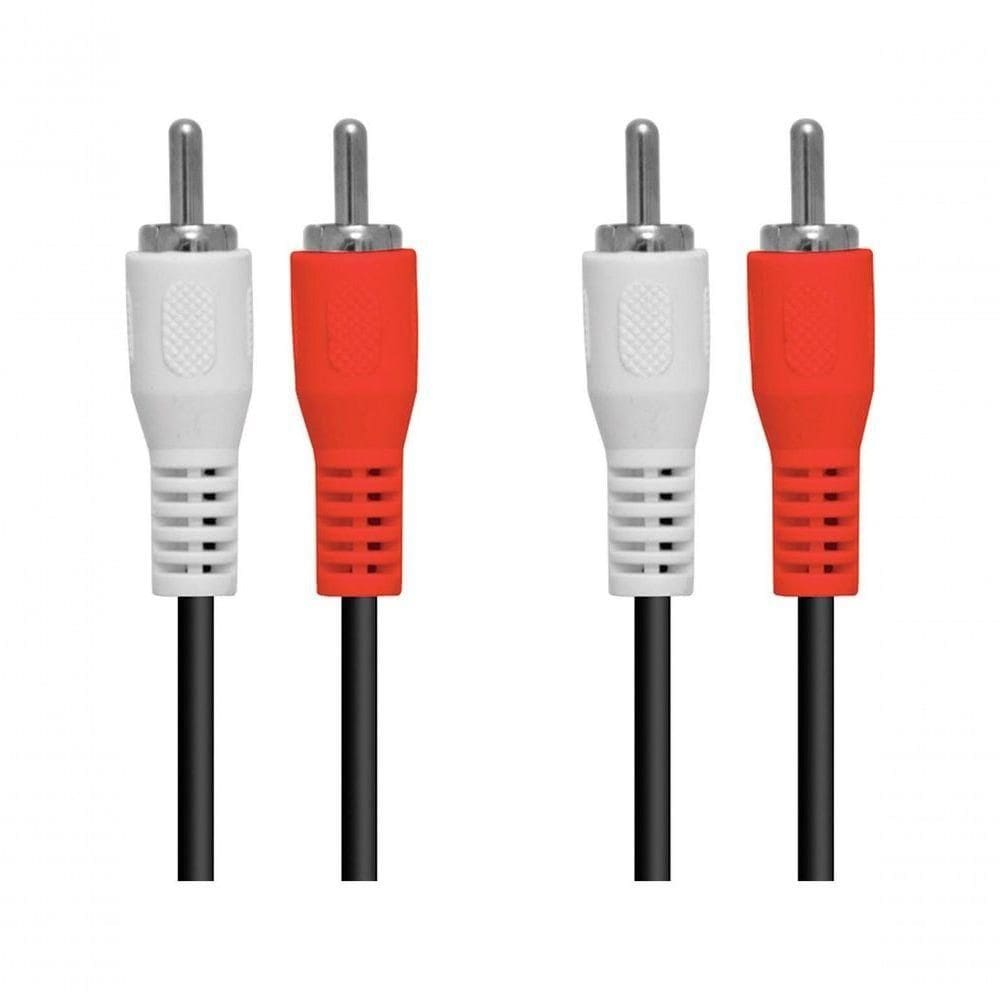 Cabo 2 Rca X 2 Rca 1.5 Metros - 2rca-15 - Pc - 10