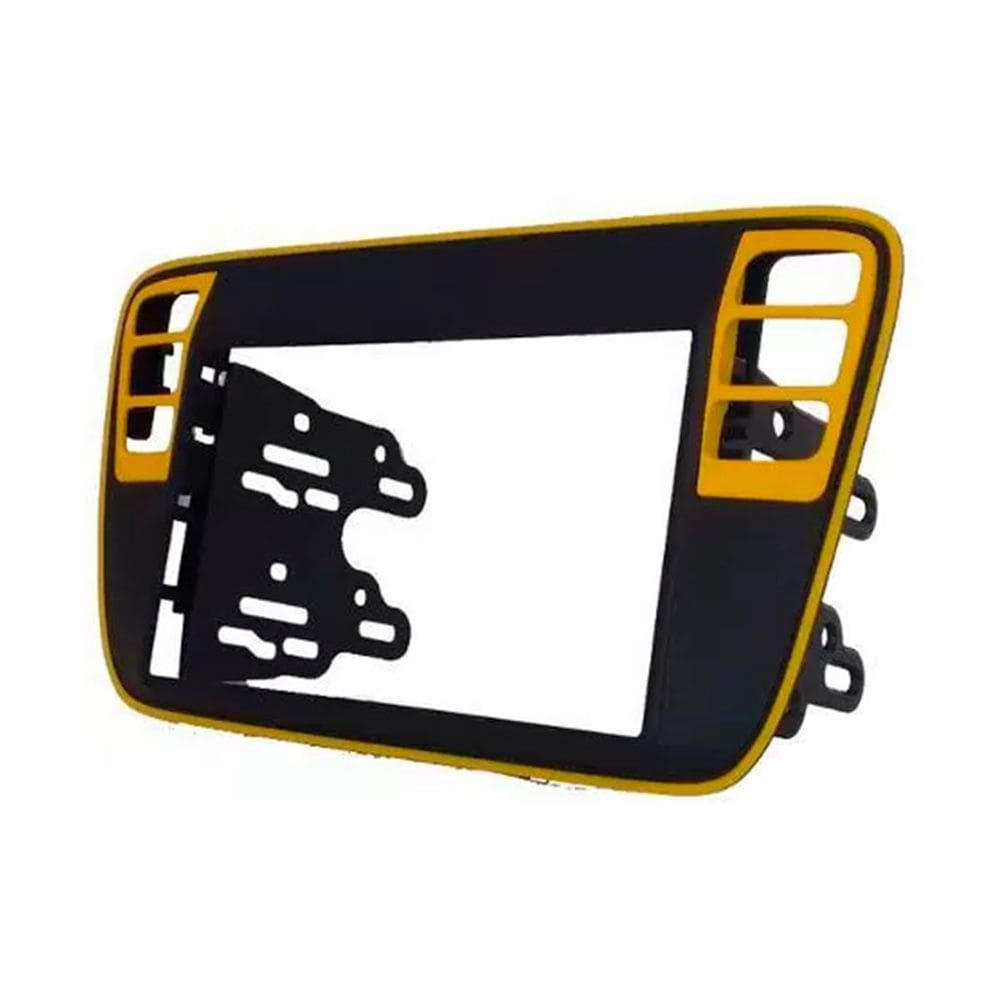 Moldura Painel Multimidia 2Din Vw Up 2014 A 2016