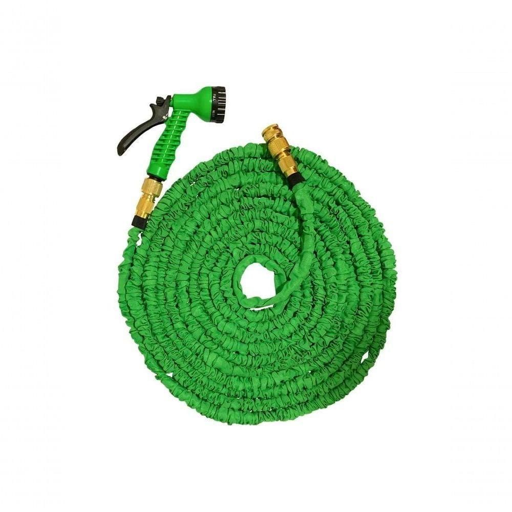 Mangueira Latex Kepper 18mts Conector Metal Verde