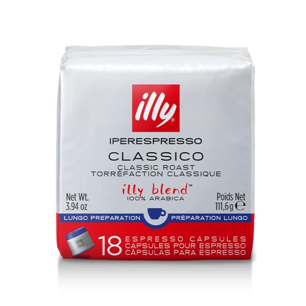 18 Cápsulas, Café Illy Blend Illy Iperespresso, Lungo