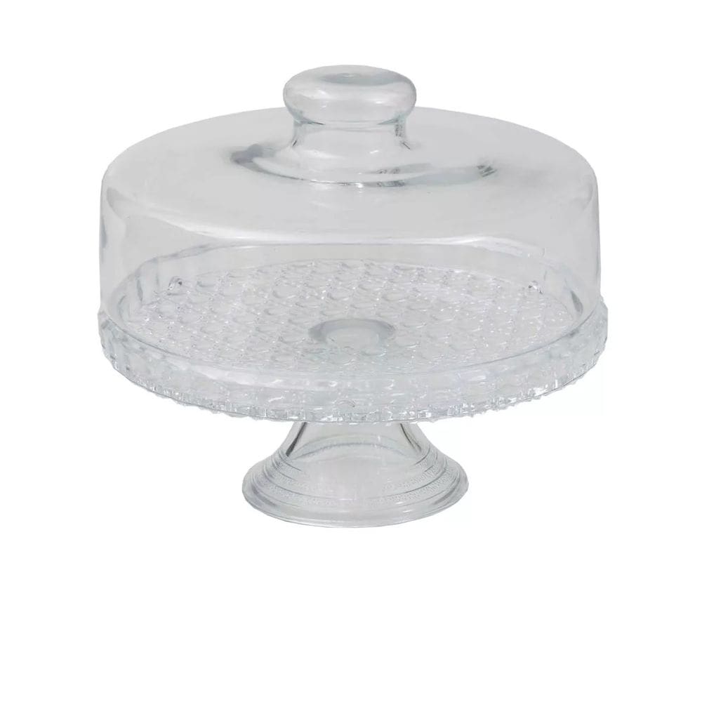 Boleira Colonial Com Tampa E Pedestal