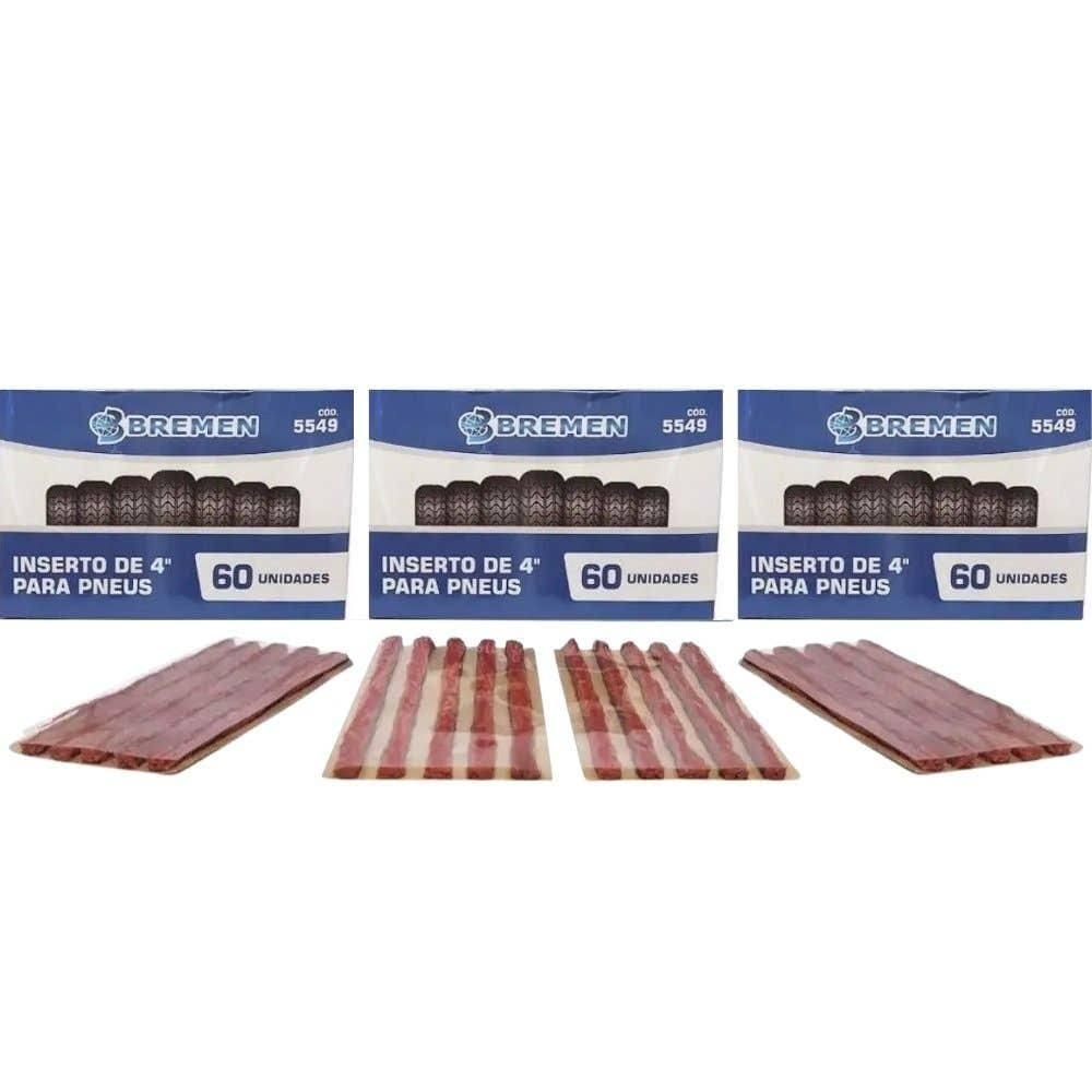 Refil para Reparo de Pneu sem Câmara com 180 Unidades 5549 BREMEN