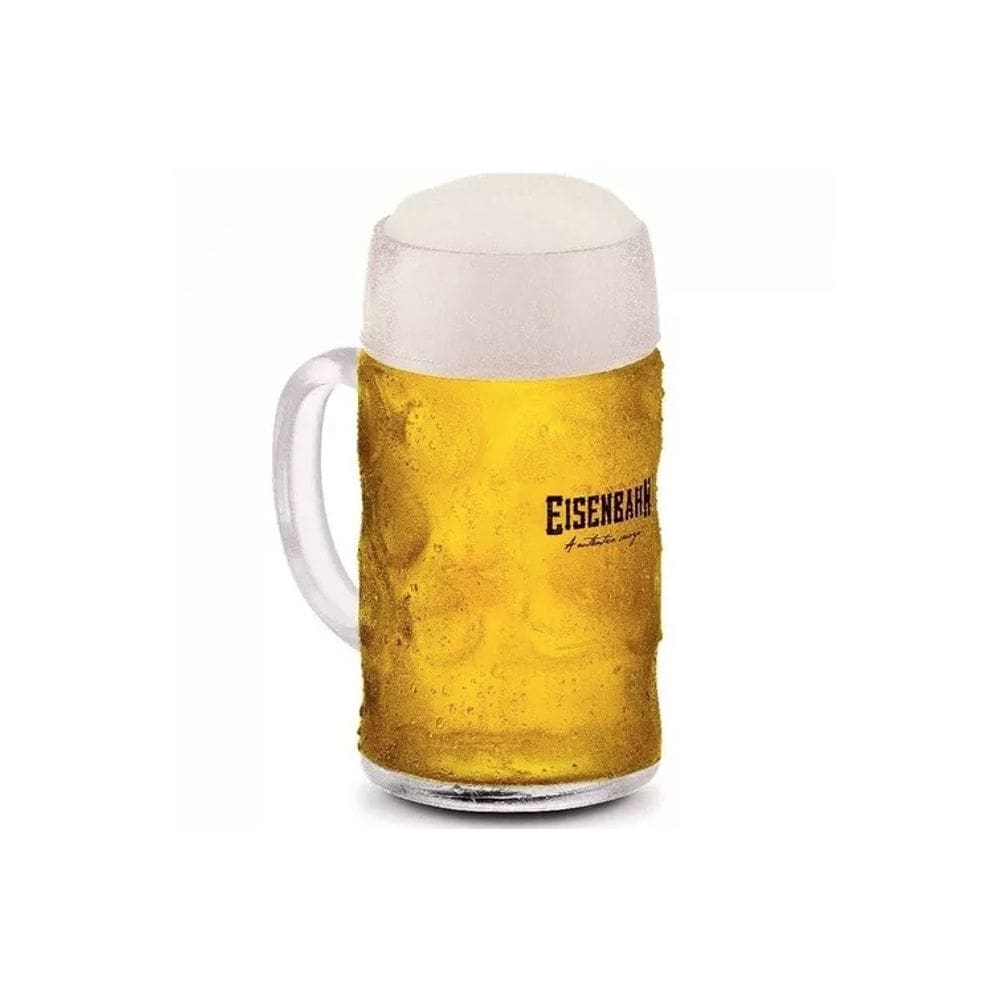 Caneca De Vidro Cerveja Chopp Mass Eisenbahn 500ml