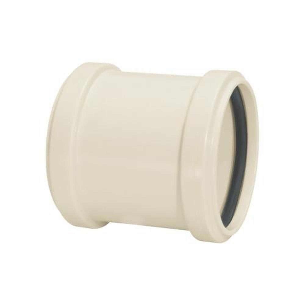 Luva De Correr Pvc Branca Para Tubo Esgoto 50mm - Plastubos Sn-1500 Pa