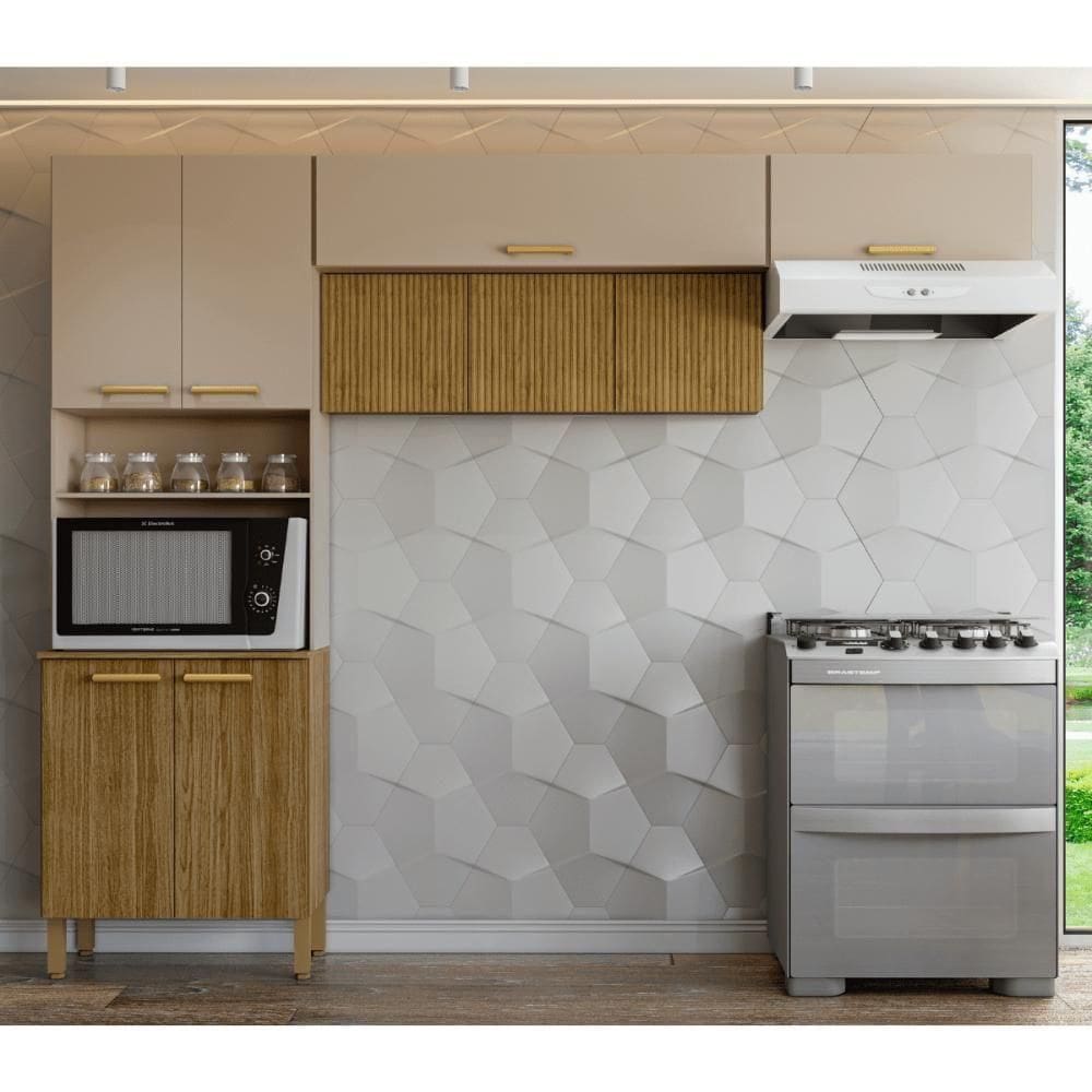 Cozinha Urbane Freijó Vanilla Ripado