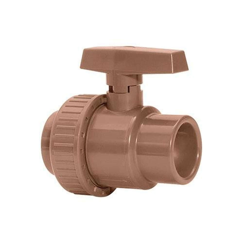 Registro Esfera Pvc 40mm Junta Soldável - Fechamento Em Esfera