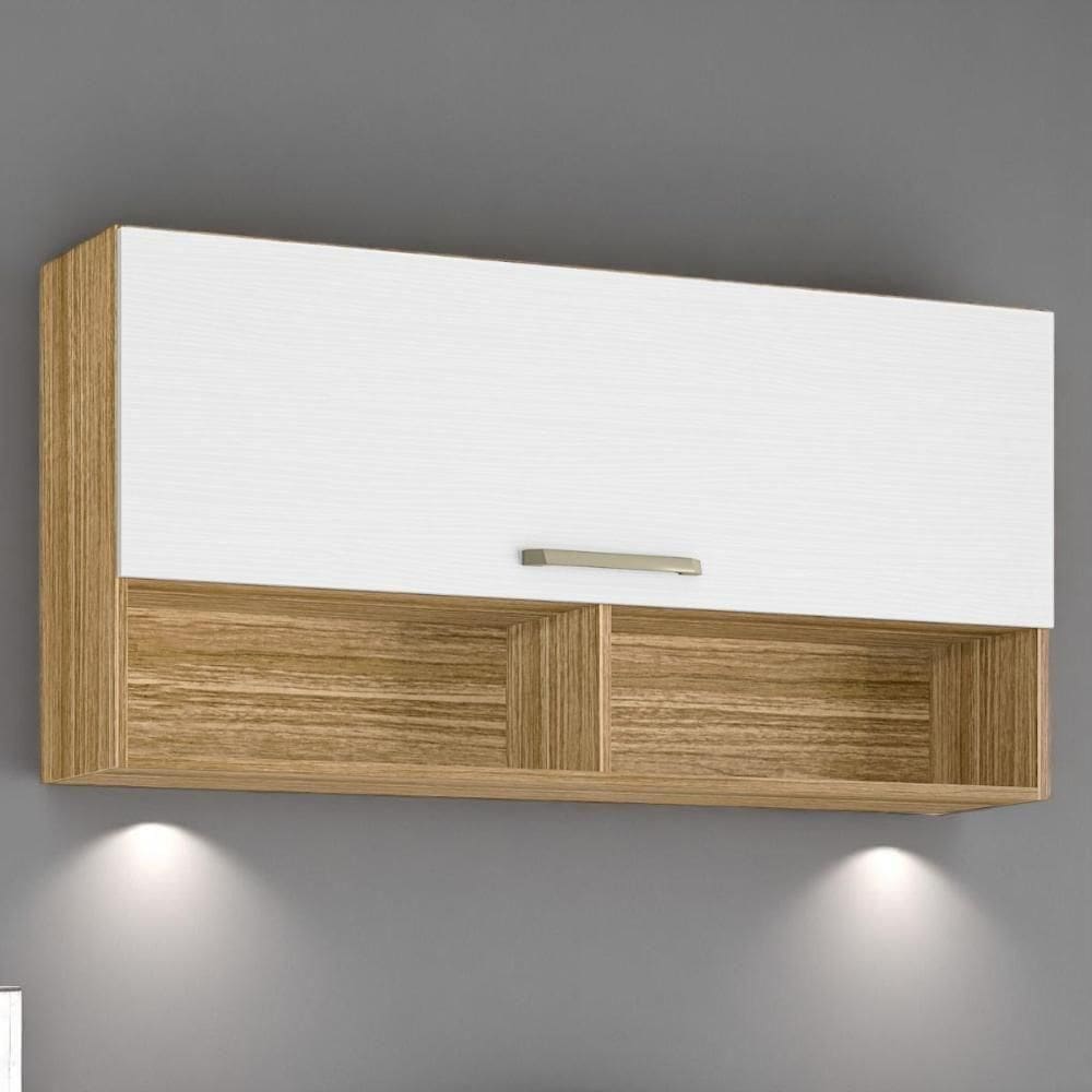 Armário C/ Basculante 120 Cm Ametista Freijó Supremo