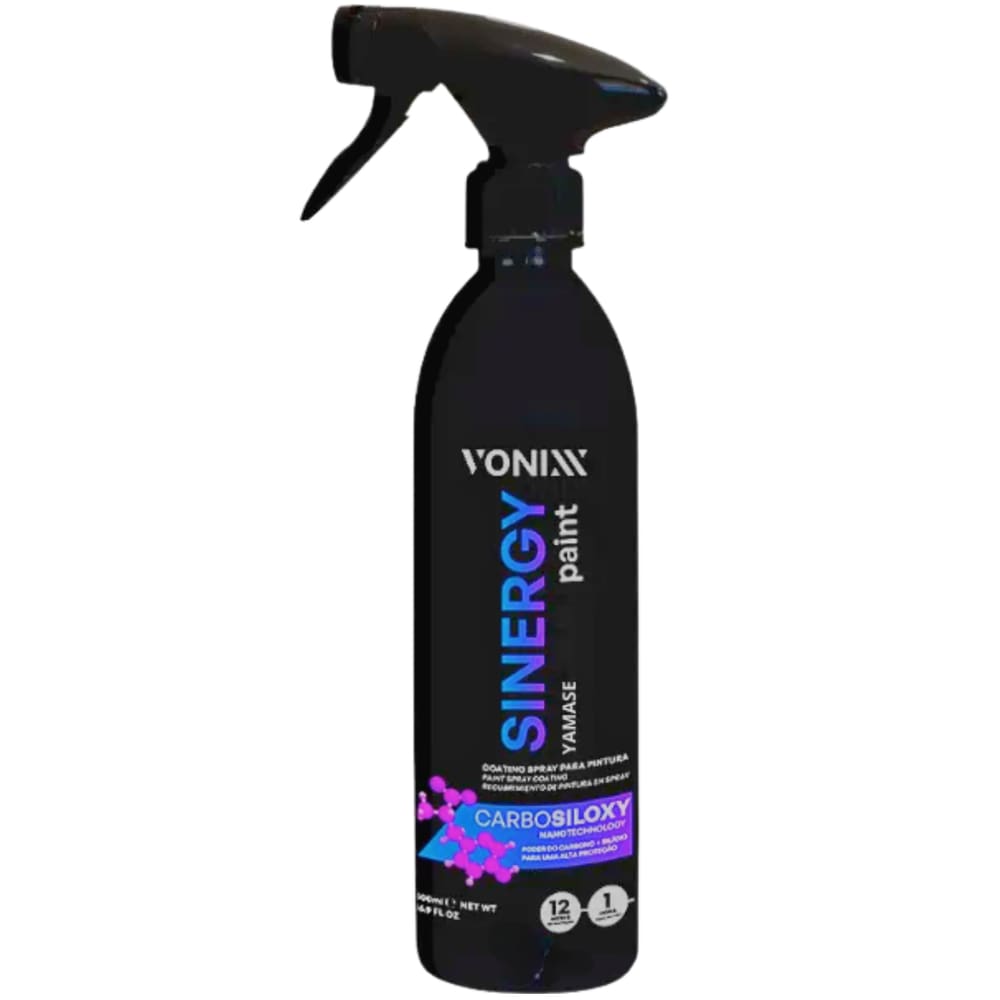 Sinergy Paint Vonixx 500ml Vitrificador Tecnologia Carbosiloxy