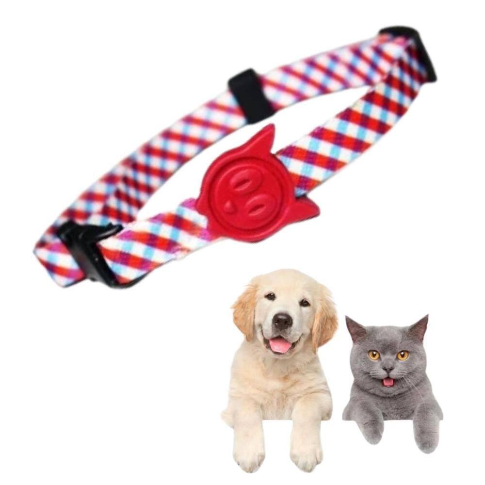 Coleira Gato e Cachorro Regulável até 40cm Guia Xadrez Pet