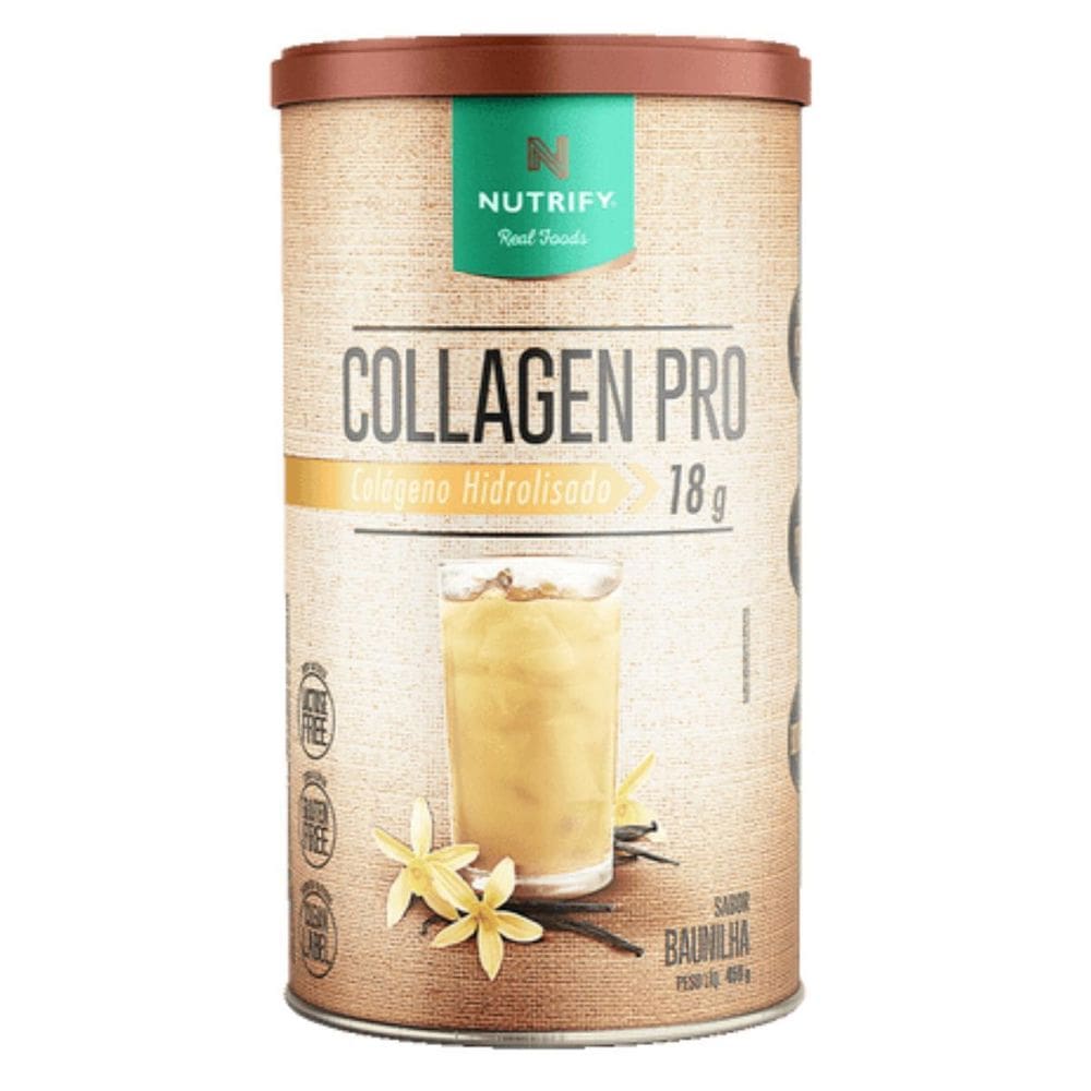 Colágeno Hidrolisado Nutrify Body Balance Baunilha 450g