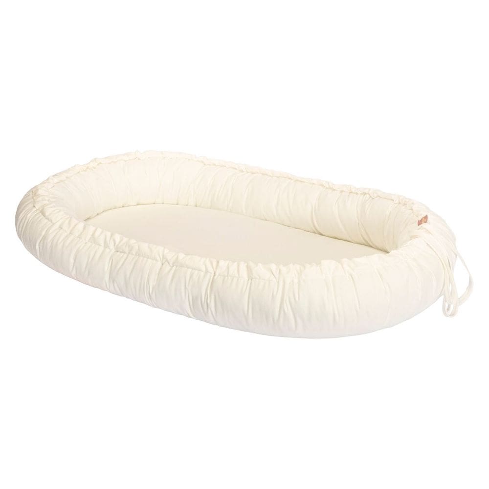 Ninho Franzido Bebê Redutor Berço Off White - Batistela Baby