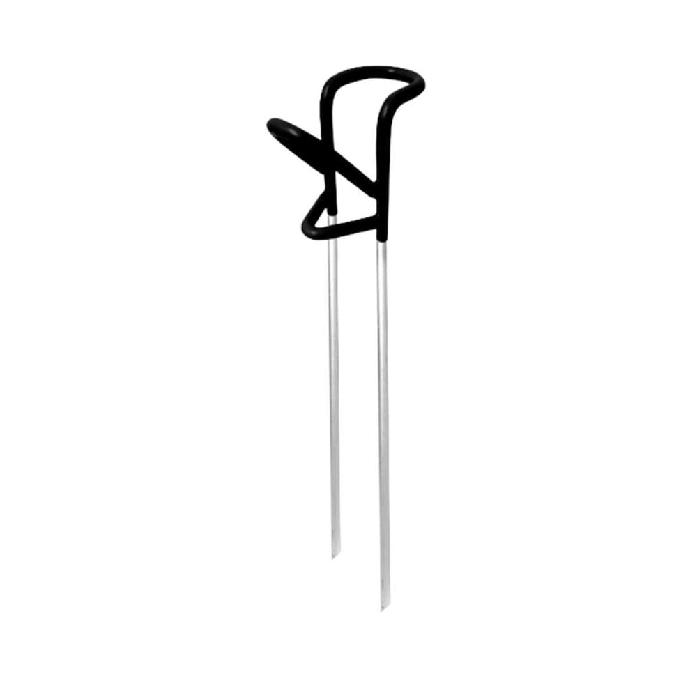 Suporte De Vara Emborrachada Galvanizado