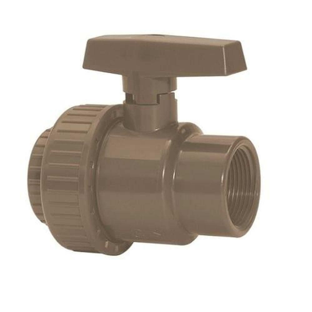 Registro De Esfera Pvc Roscável 1.1-2`` - Amanco - Pressão 16kgf-cm2