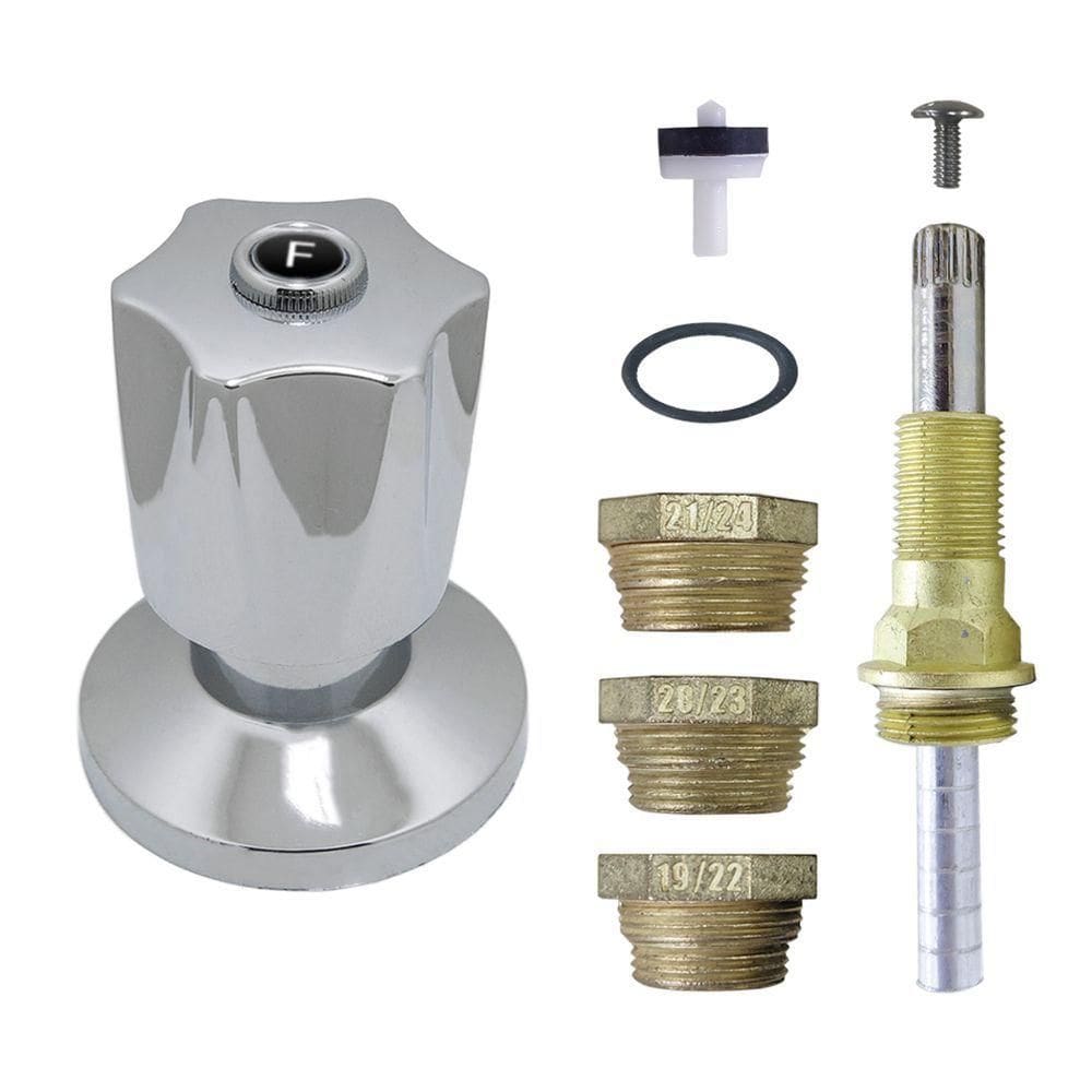 Kit Reparo Salva Registro Sos Com Acabamento Abs Chuveiro Pressão Universal Fácil C50