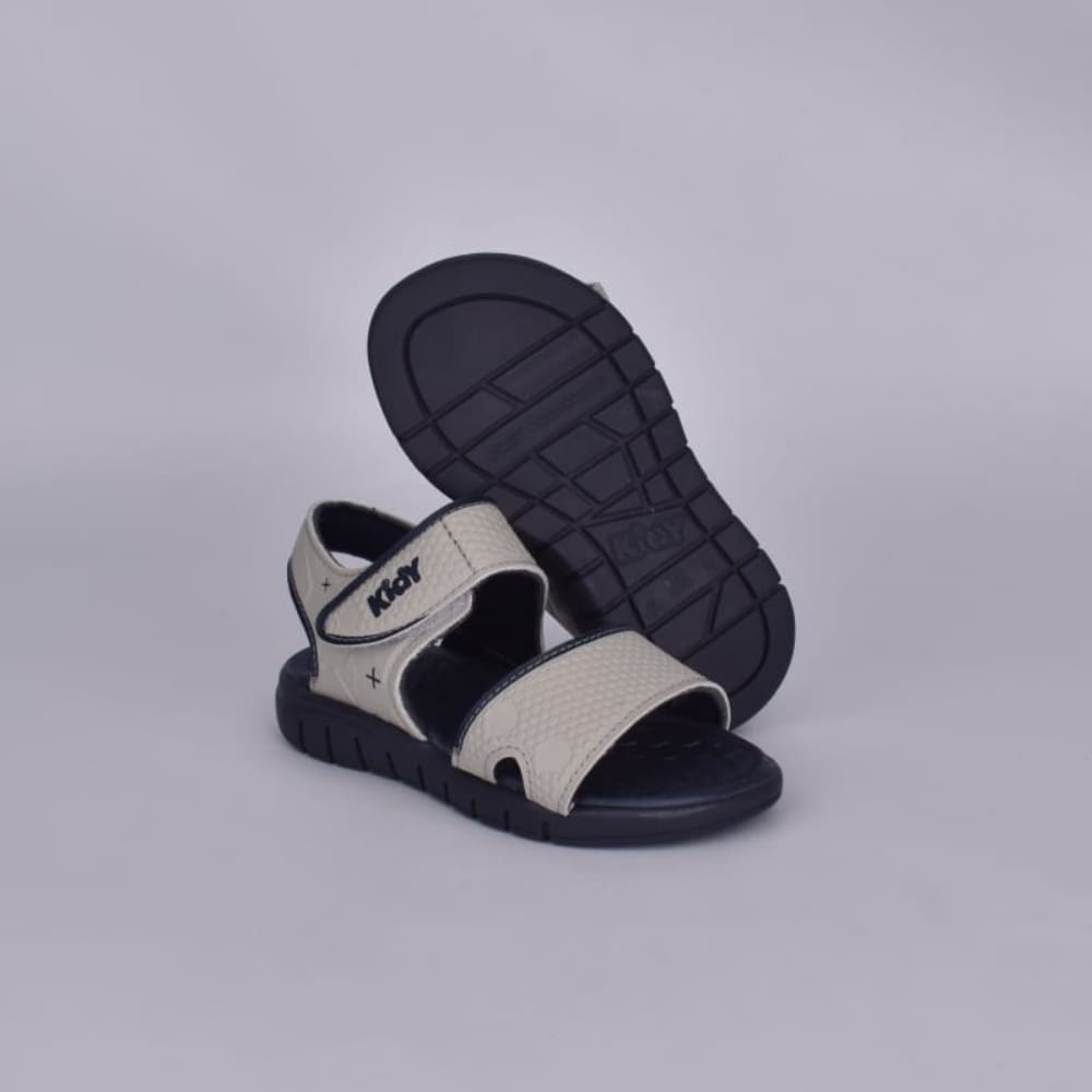 SANDALIA KIDY TOYS CINZA/MARINHO Kidy