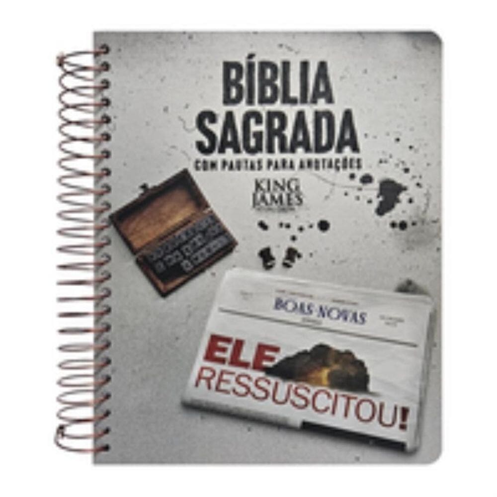 Bíblia para anotações - KJA - ressuscitou