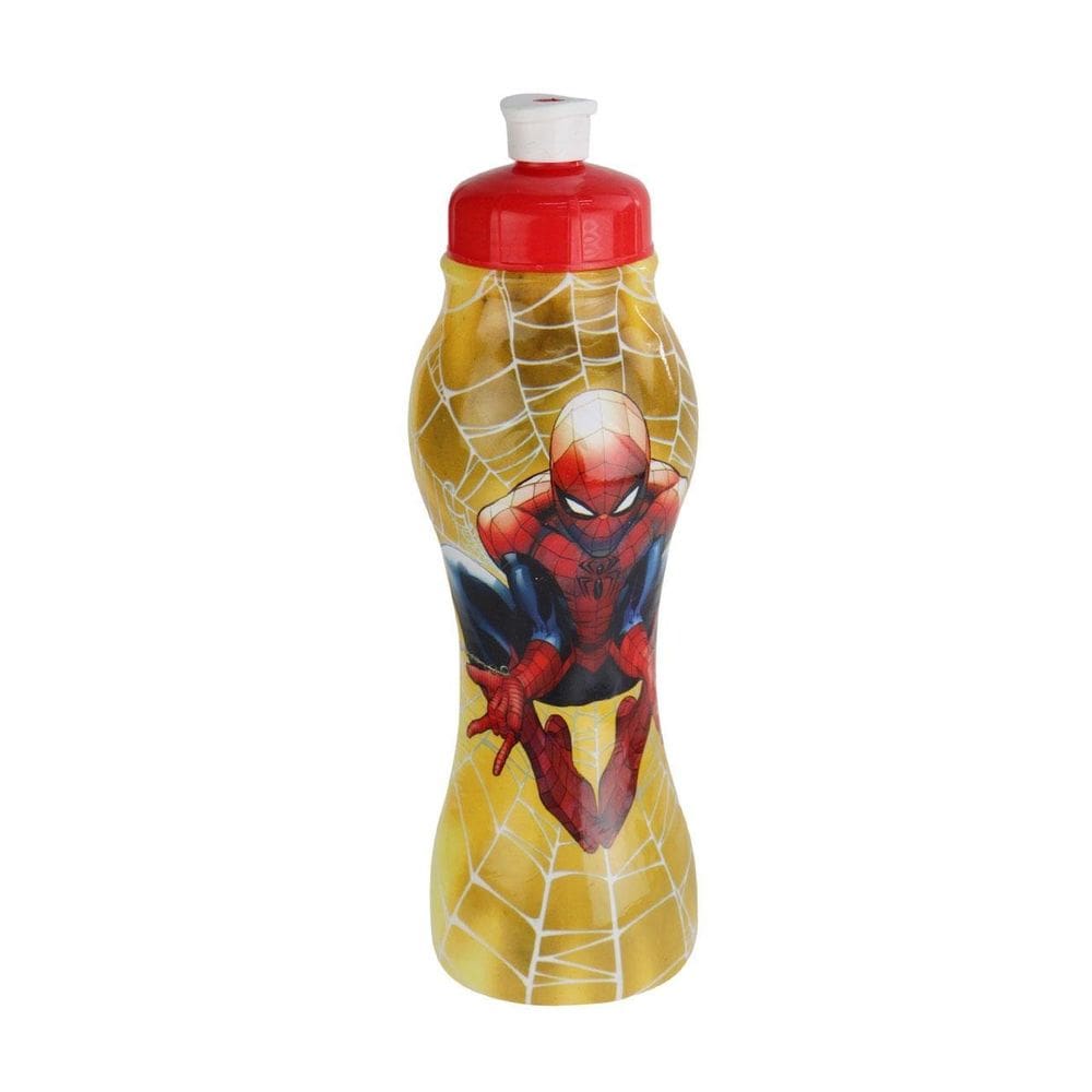 Garrafa de Plástico 450ml Squeeze Spiderman Color - Tudo em Caixa