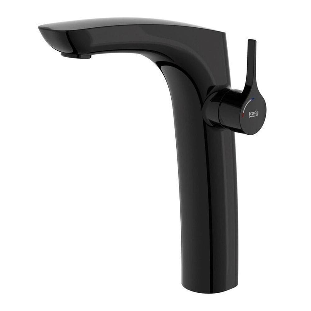 Kit com 3 Monocomando para Lavatório de Mesa Bica Alta Insígnia Titanium Black