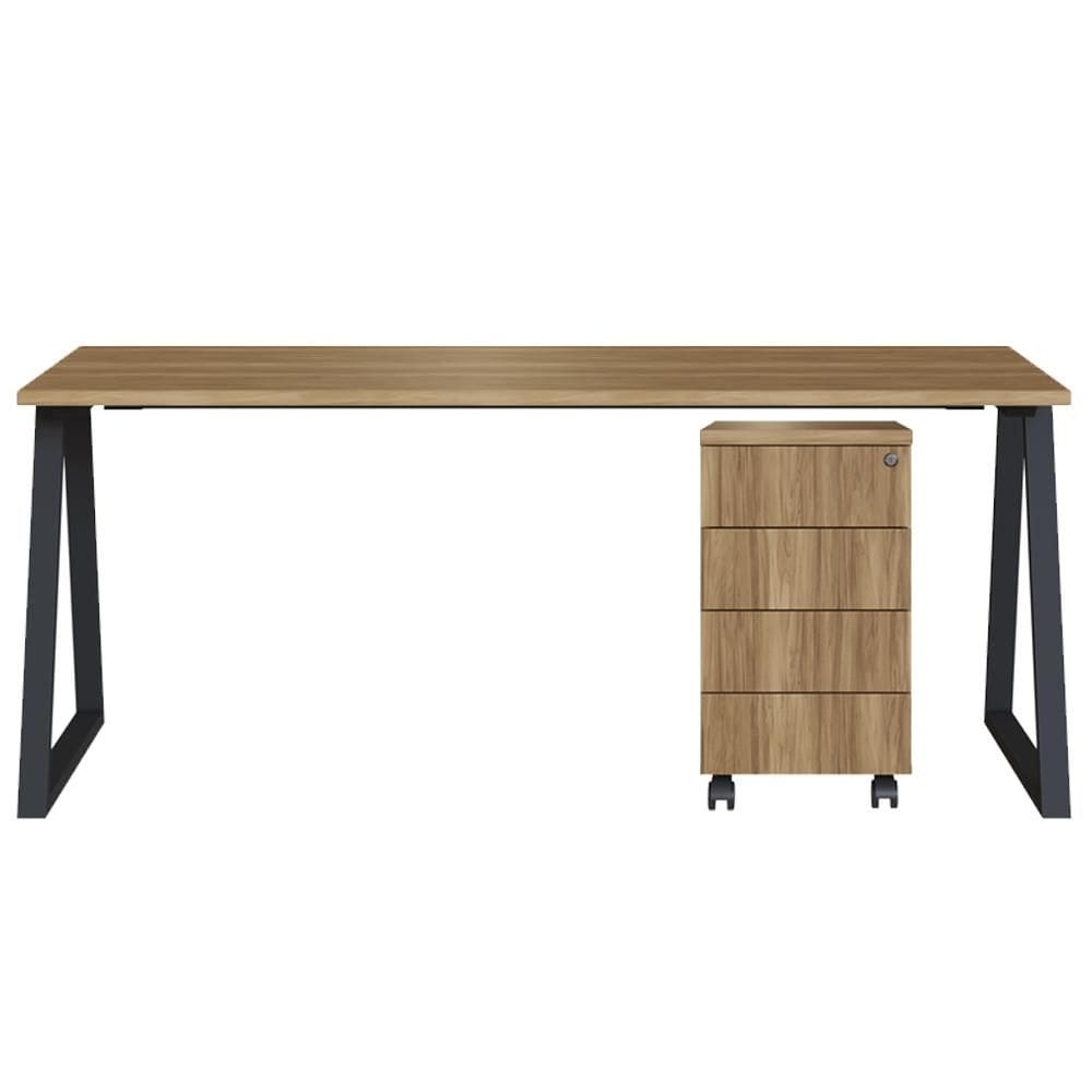 Mesa E Gaveteiro Office 160 cm 25909 Artesano