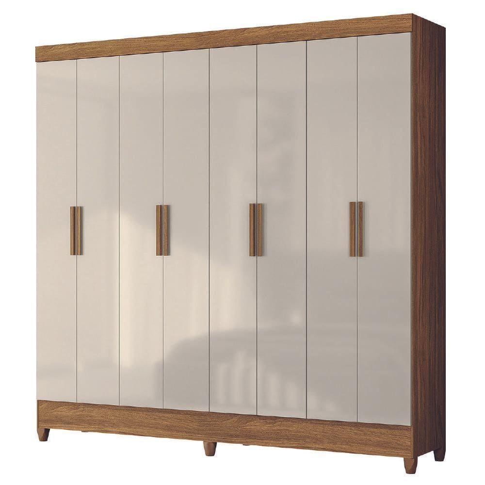Guarda Roupas Casal 8 Portas 2 Gavetas Marajó Moval Freijo Off
