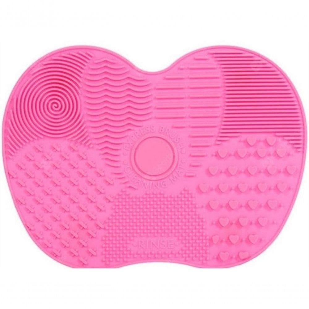 Tapete De Silicone Para Limpar Pinceis De Maquiagem Beleza Make